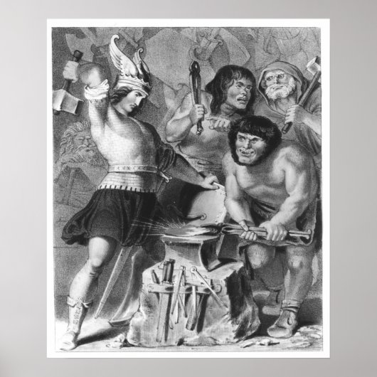 Het Vulcaan Poster (Voorkant)