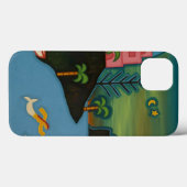 Het vulkaaneiland 2008 Case-Mate iPhone case (Achterkant (horizontaal))