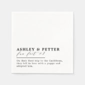 Het Vun van de bruiloft over het Klassieke Manuscr Servet (Voorkant)