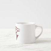Het vurige oog van Horus Espresso Mok (Rechts)