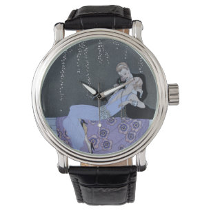 Het vuur, illustratie voor "Fetes Galantes" door P Horloge