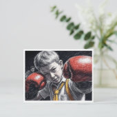 "Het vuur van binnen" Briefkaart (Staand voorkant)