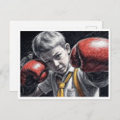 "Het vuur van binnen" Briefkaart (Voorkant / Achterkant)