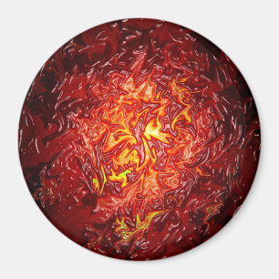 Het vuur van binnenuit... magneet