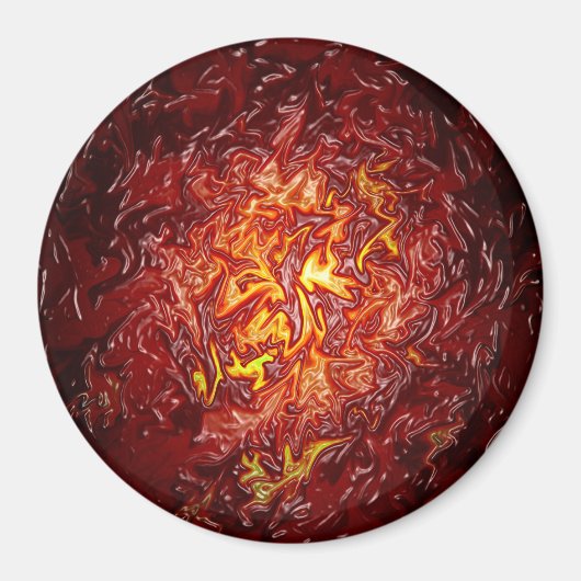 Het vuur van binnenuit... magneet (Voorkant)