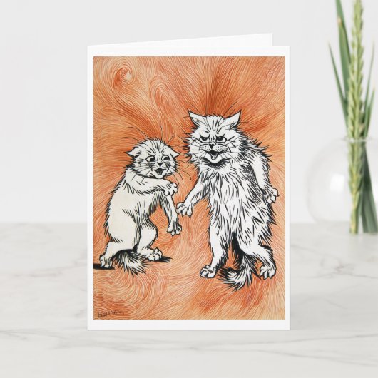 Het vuur van de geest, Louis Wain Kaart (Voorkant)