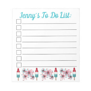 Het Vuurwerk van de Pop van de Rand van het Vuurwe Notitieblok