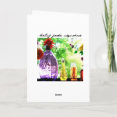 Het vuurwerk van de Valentijnsdag Feestdagen Kaart (Achterkant)