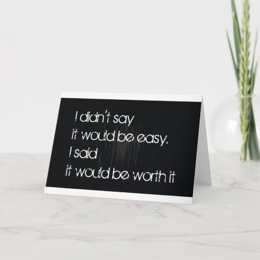 Het waard kaart (Voorkant)