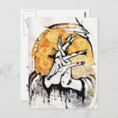 Het wachten briefkaart (Voorkant / Achterkant)