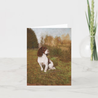 Het wachten in het bos kaart