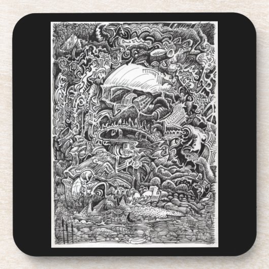 Het wachten op de Maelstrom Bier Onderzetter (Voorkant)
