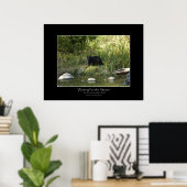 HET WACHTEN VOOR DE SPAWN Fotodruk Poster (Thuiskantoor)