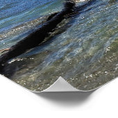 Het Wakatipu-meer en de "Remarkables" Poster (Hoek)