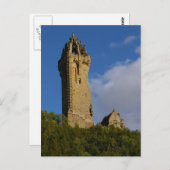 Het Wallace Monument Stirling Scotland Briefkaart (Voorkant / Achterkant)
