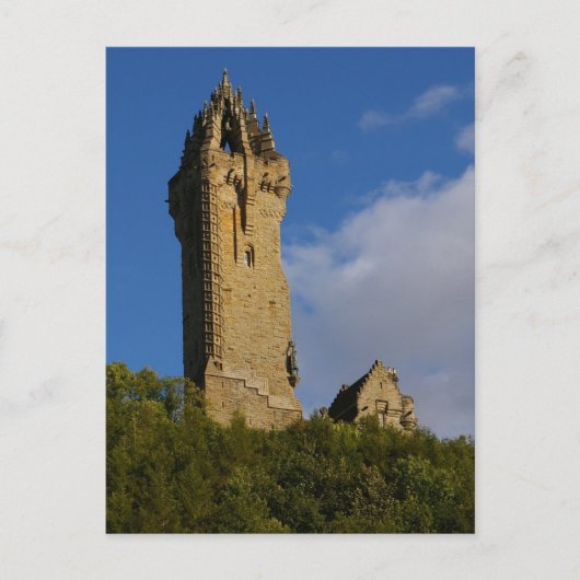 Het Wallace Monument Stirling Scotland Briefkaart (Voorkant)