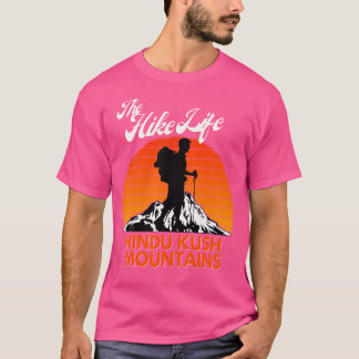 Het wandelleven Hindu Kush Mountains Wandelcadeau  T-shirt