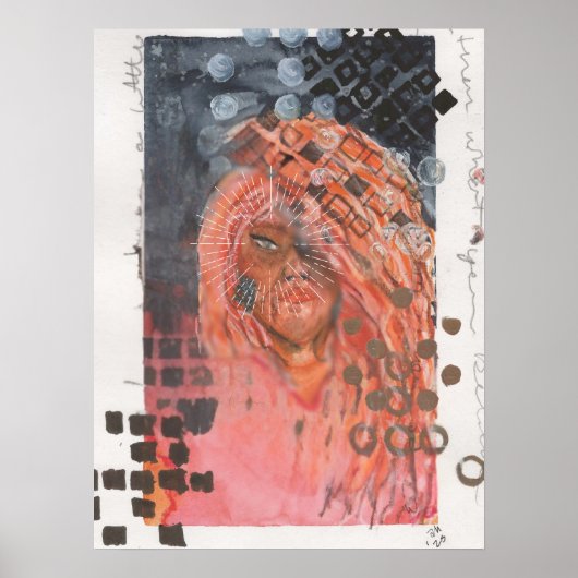 Het Wandress Mixed-Media Poster (Voorkant)