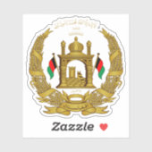 Het wapen van Afghanistan (2004-2021) Sticker (Vel)