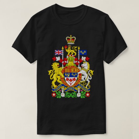 Het wapen van Canada T-shirt (Design voorkant)