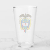 Het wapen van Colombia Glas (Achterkant)