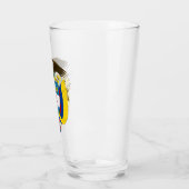 Het wapen van Colombia Glas (Links)