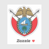 Het wapen van Dubai Sticker (Vel)