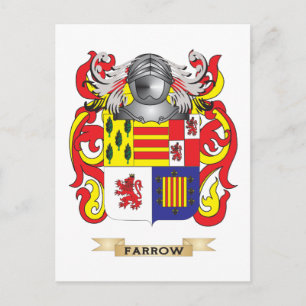 Het wapen van Farrow Briefkaart
