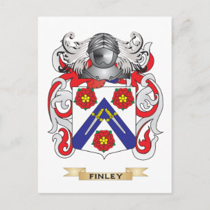 Het wapen van Finley Briefkaart