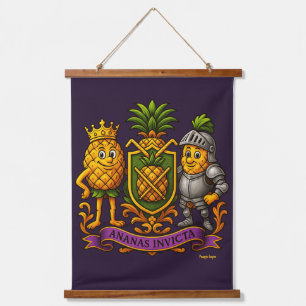 Het wapen van het Pineapple Empire Hangend Wandkleed