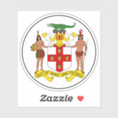 Het wapen van Jamaica (1962) Sticker (Vel)