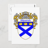 Het wapen van Kilpatrick (gemanteld) Briefkaart (Voorkant / Achterkant)