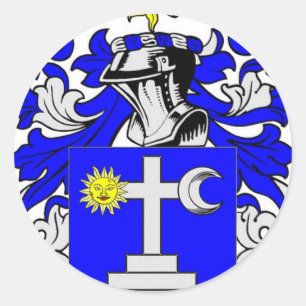 Het wapen van Martin (Ierland) Ronde Sticker