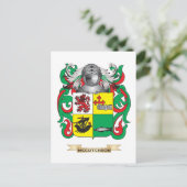 Het wapen van McCutcheon (familiewapen) Briefkaart (Staand voorkant)