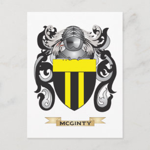 Het wapen van McGinty (familiewapen) Briefkaart