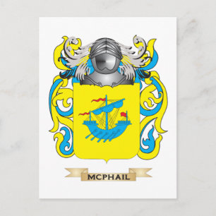 Het wapen van McPhail (familiewapen) Briefkaart