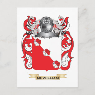 Het wapen van McWilliam (familiewapen) Briefkaart