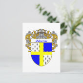 Het wapen van Osborne (Mantled) Briefkaart (Staand voorkant)