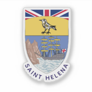 Het wapen van Saint Helena Sticker