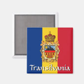 Het wapen van Transsylvanië Magneet (Voorkant / Achterkant)