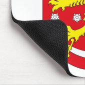 Het Wapenschild Mousepad van Finland Muismat (Hoek)