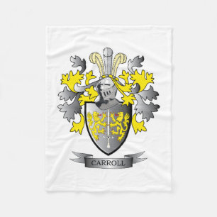 Het Wapenschild van Carroll Fleece Deken