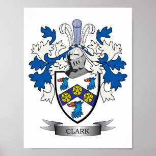 Het Wapenschild van Clark Poster