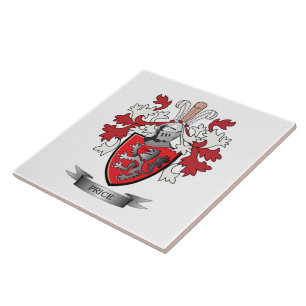 Het Wapenschild van CREST van de Familie van de Tegeltje