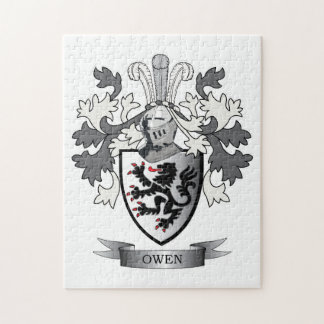 Het Wapenschild van CREST van de Familie van Owen Legpuzzel