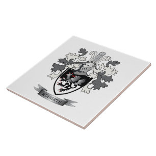 Het Wapenschild van CREST van de Familie van Tegeltje