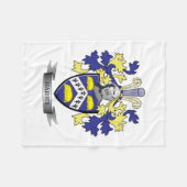 Het Wapenschild van Harris Fleece Deken (Voorkant (Horizontaal))