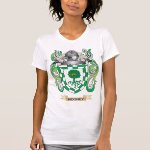 Het Wapenschild van Mooney (CREST van de Familie) T-shirt