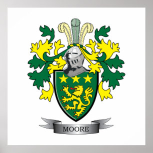 Het Wapenschild van Moore Poster