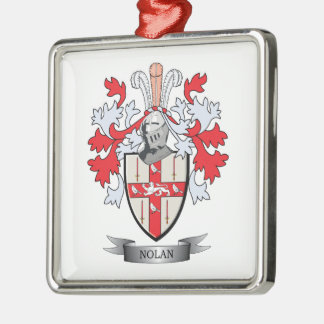 Het Wapenschild van Nolan Metalen Ornament